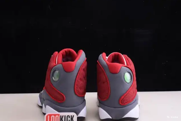 Reps TBK Jordan Grey Flint 414571-600 Retro 13 Air Red Gym 0416